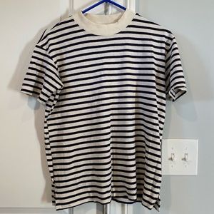 Madewell Rivet&Thread LA Mockneck Striped Tee